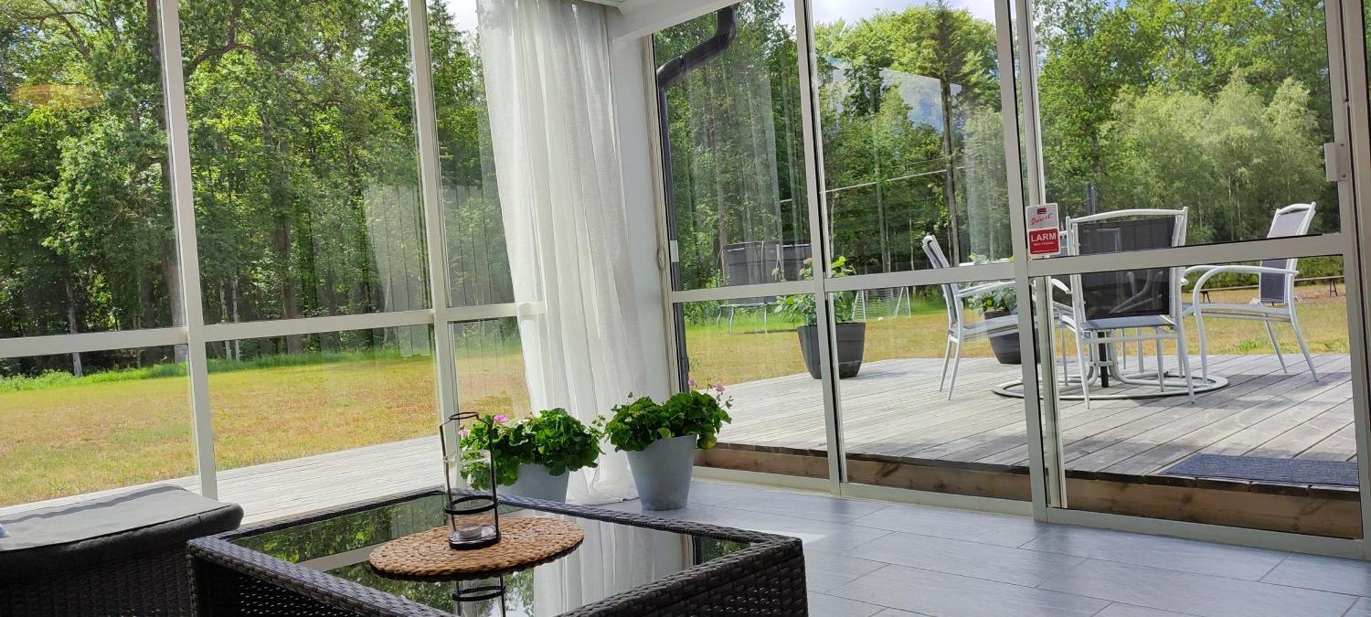 Boende I Malaskog, Near The Lake, Boat, Big Garden Ryssby Esterno foto