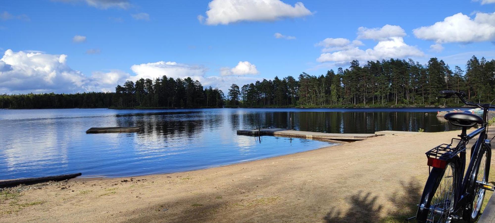 Boende I Malaskog, Near The Lake, Boat, Big Garden Ryssby Esterno foto